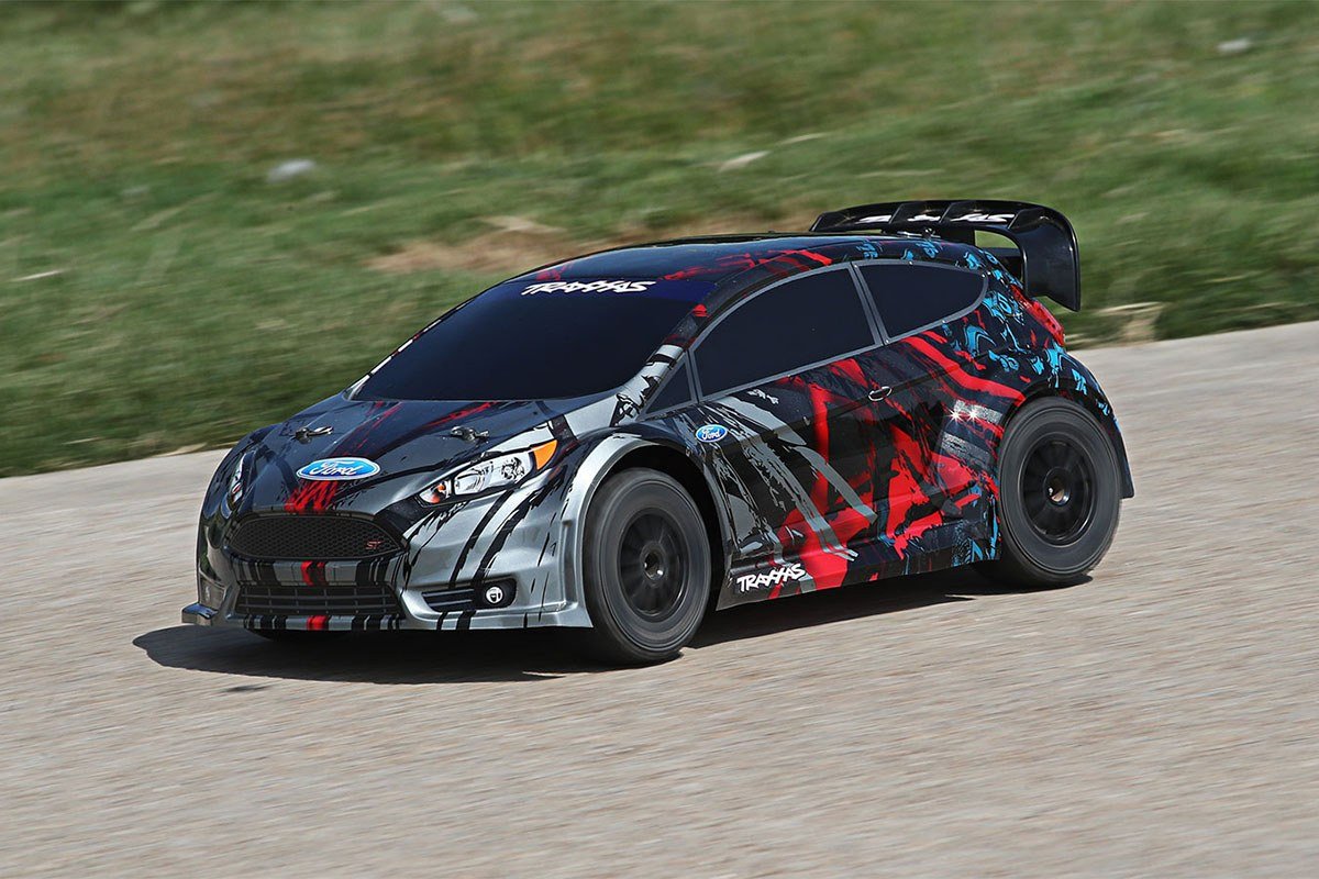 TRAXXAS Rally Ford Fiesta ST Радиоуправляемая раллийная модель Купить с  доставкой